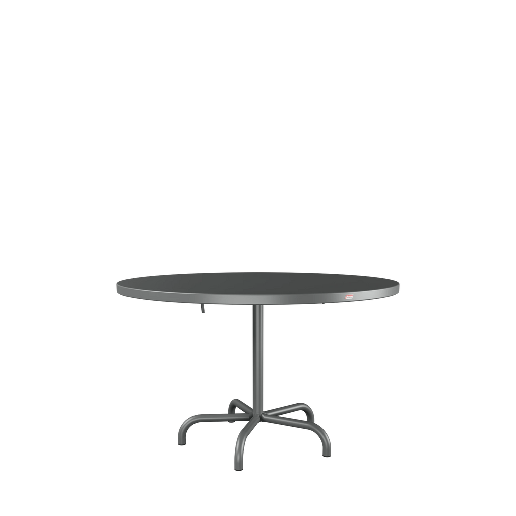 Schaffner Säntis Metalltisch ø117 beschichtet Graphit