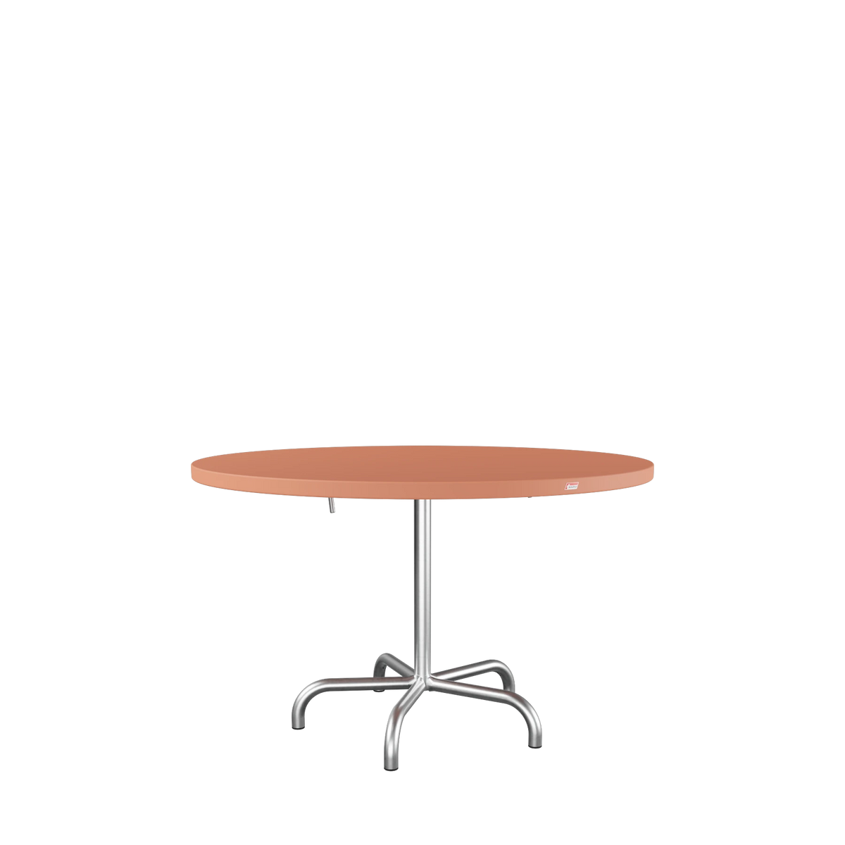 Schaffner Säntis Metalltisch ø117 feuerverzinkt Terracotta