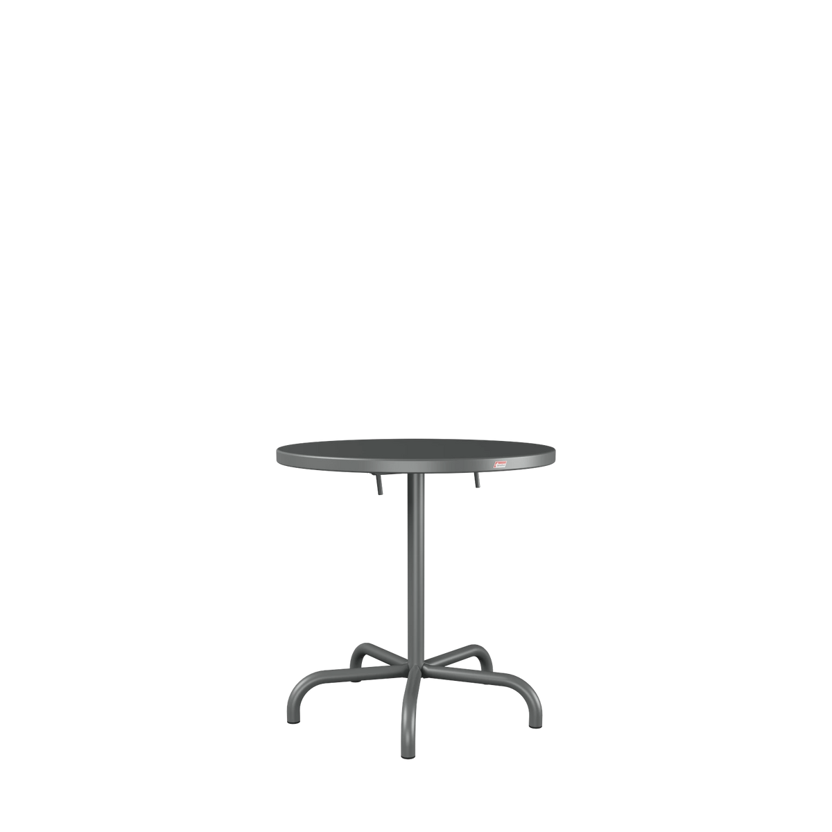 Schaffner Säntis Metalltisch ø72 beschichtet Graphit