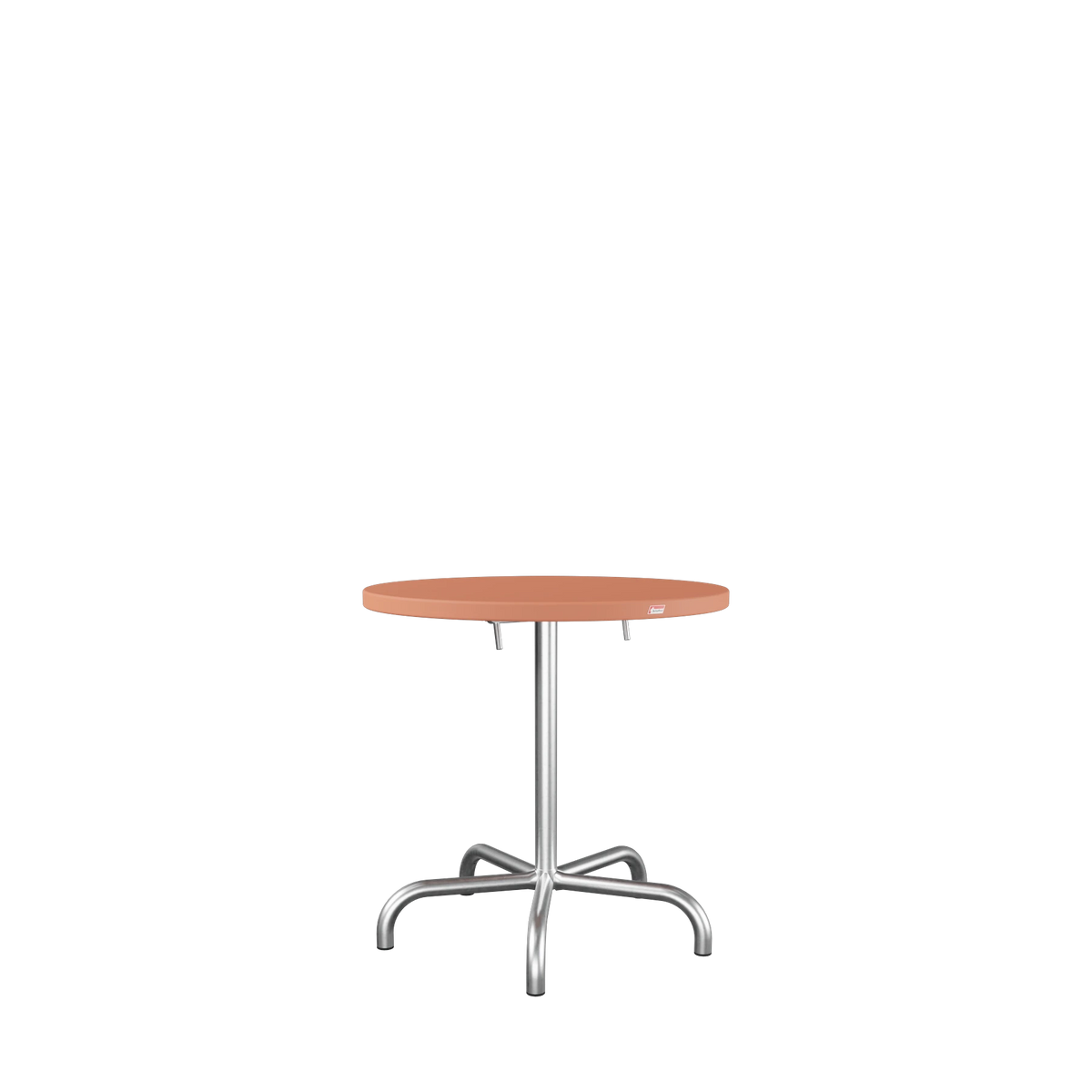 Schaffner Säntis Metalltisch ø72 feuerverzinkt Terracotta