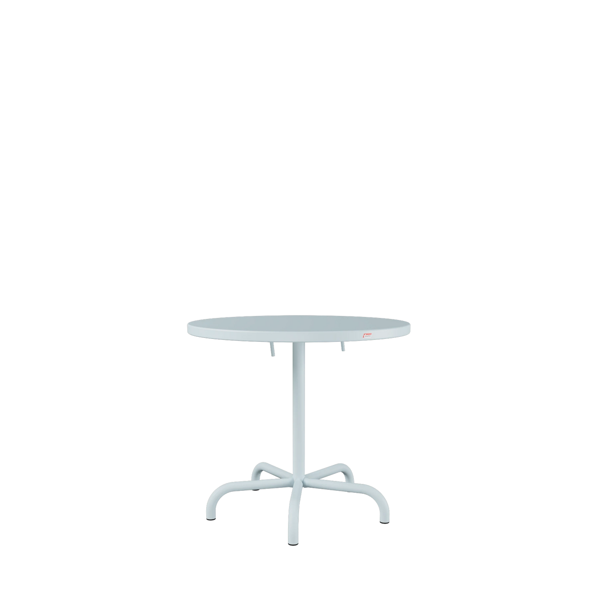 Schaffner Säntis Metalltisch ø80 beschichtet Pastellblau