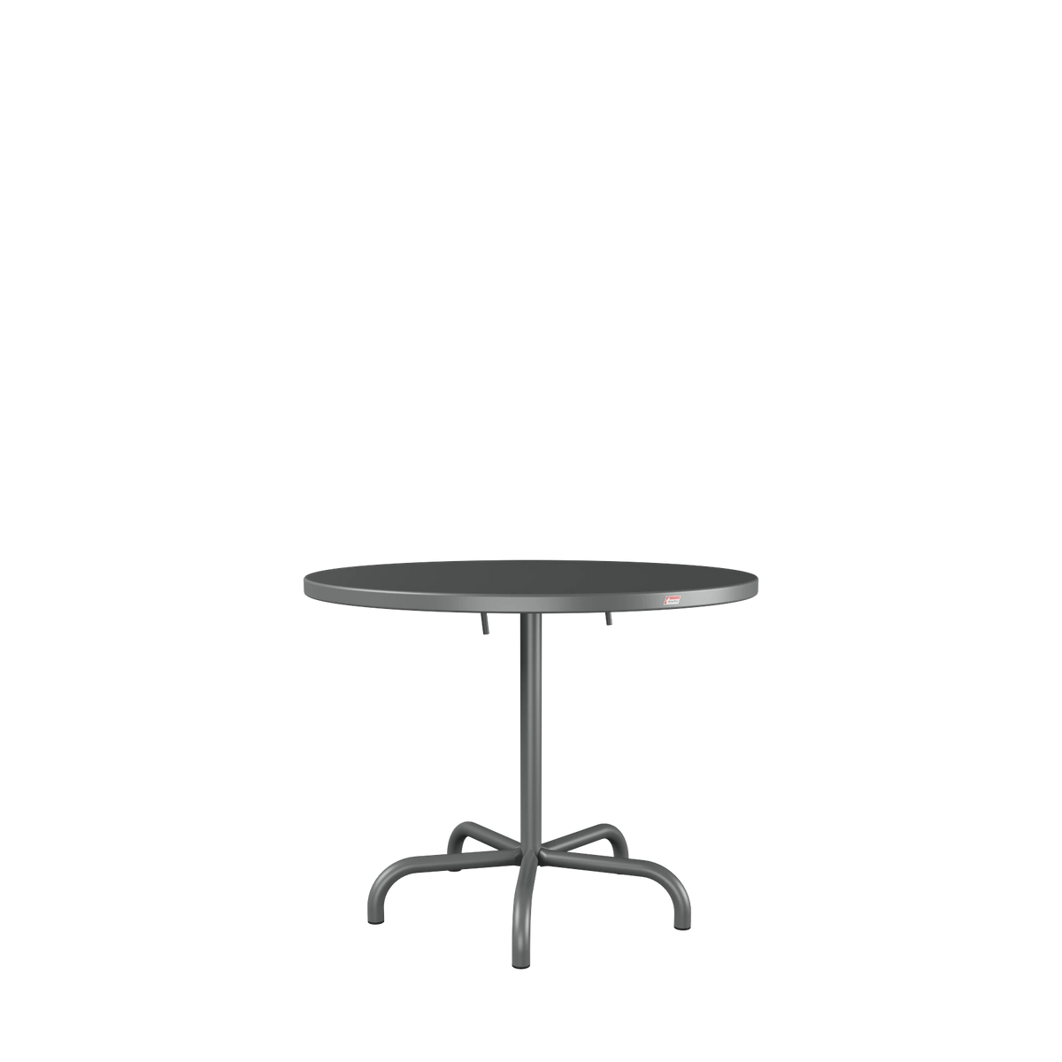 Schaffner Säntis Metalltisch ø92 beschichtet Graphit