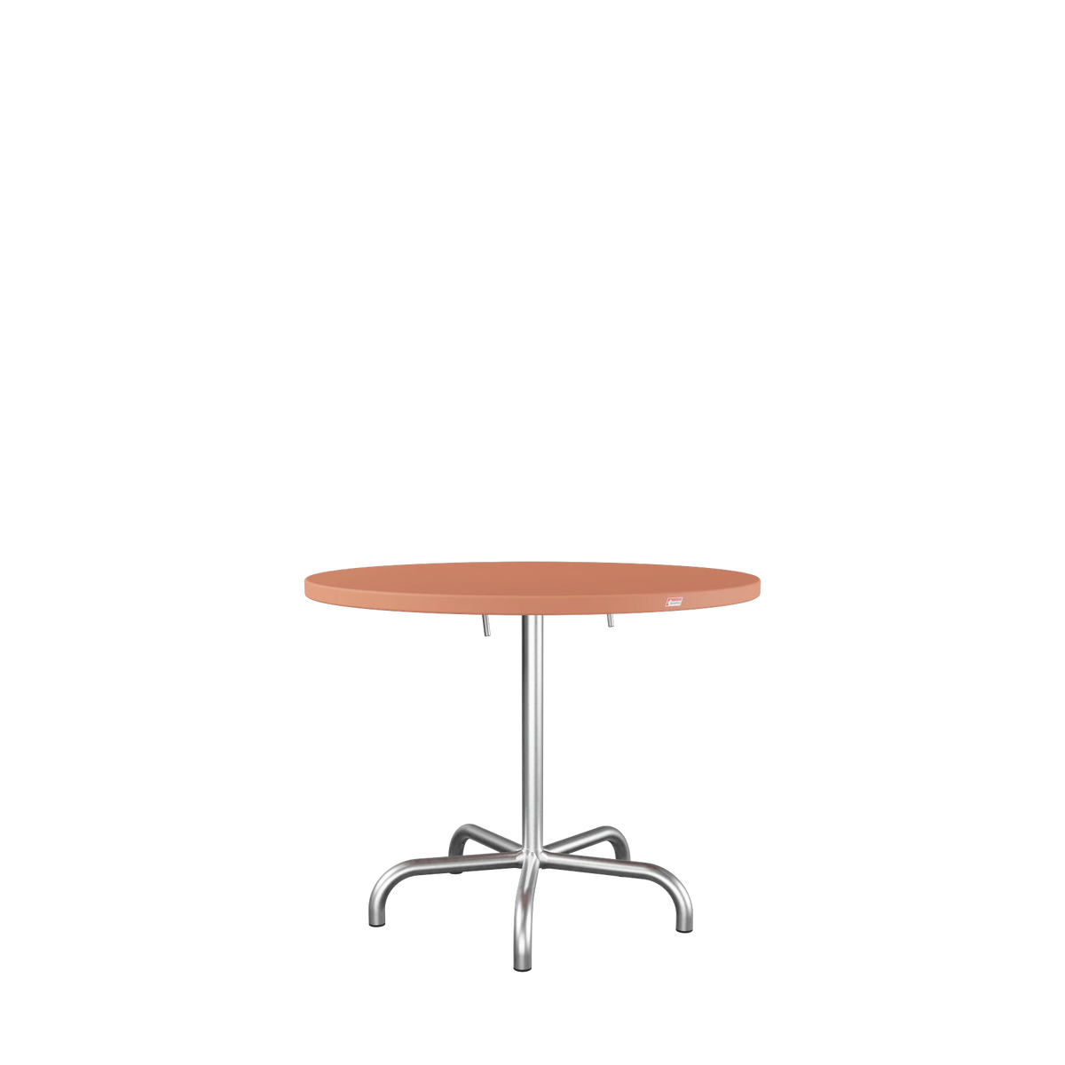 Schaffner Säntis Metalltisch ø92 feuerverzinkt Terracotta
