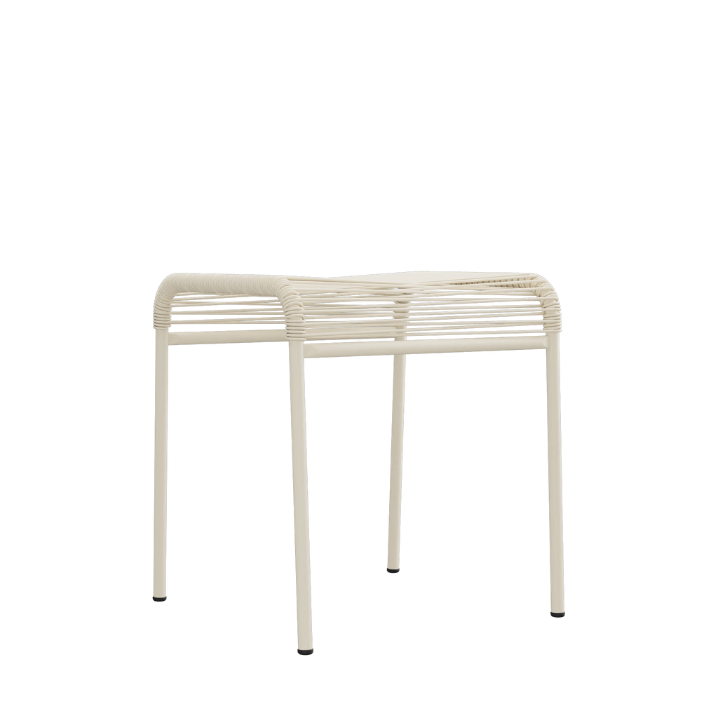 Schaffner Säntis Spaghetti-1er-Hocker beschichtet Pastellsand