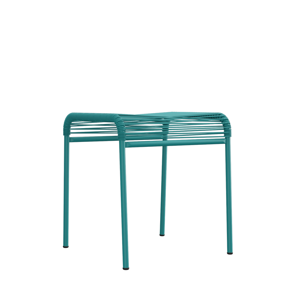 Schaffner Säntis Spaghetti-1er-Hocker beschichtet Kaliblau