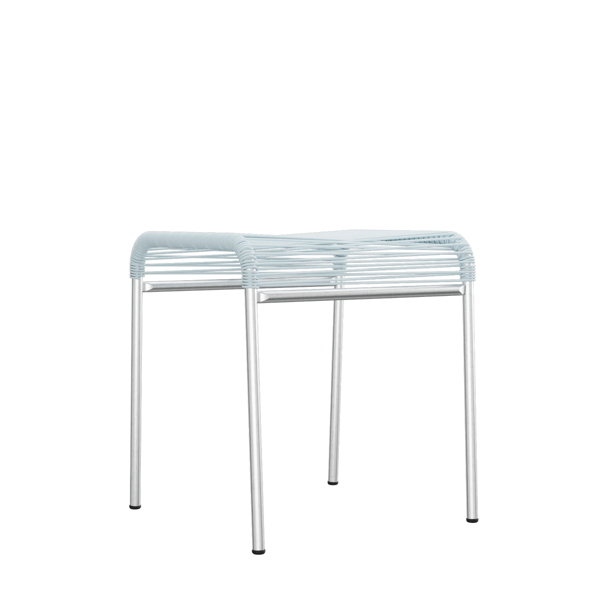 Schaffner Säntis Spaghetti-1er-Hocker feuerverzinkt Pastellblau