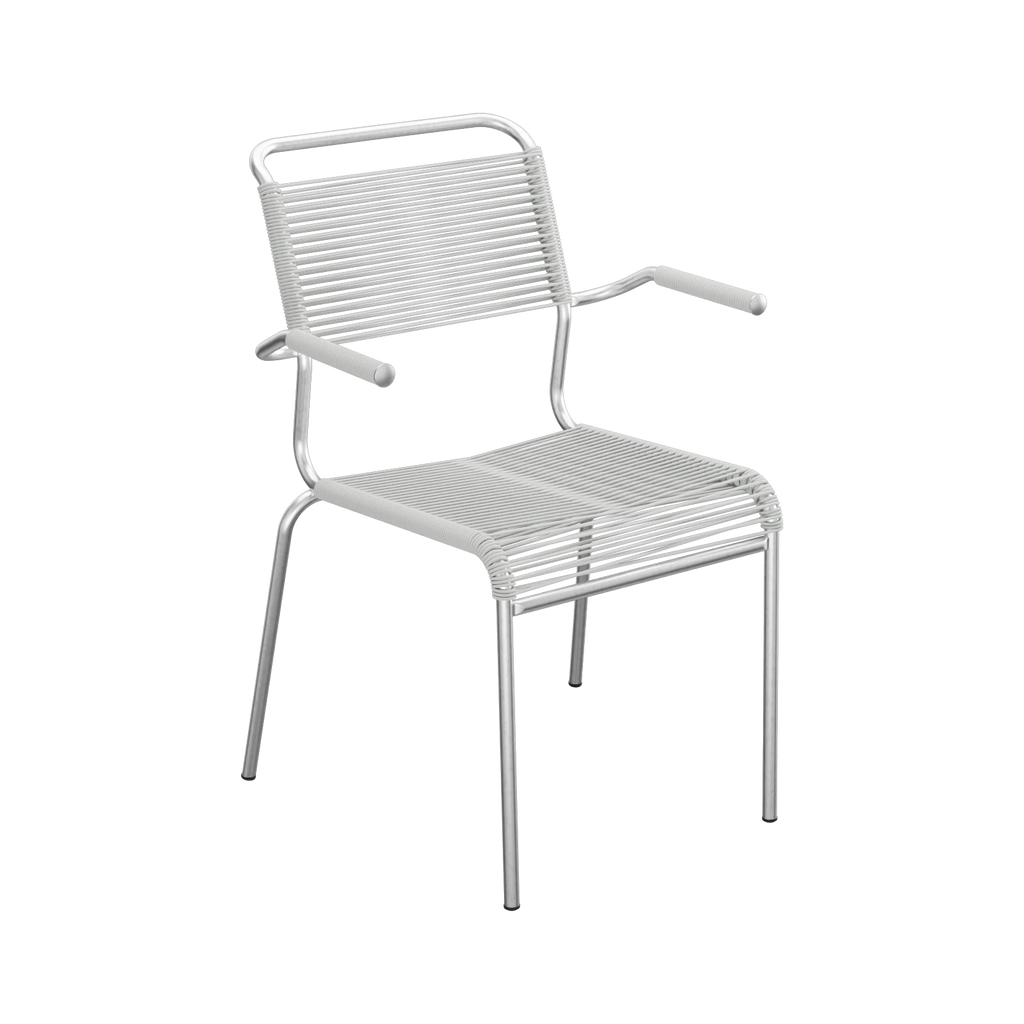 Schaffner Säntis Spaghetti-Stuhl mit Armlehne