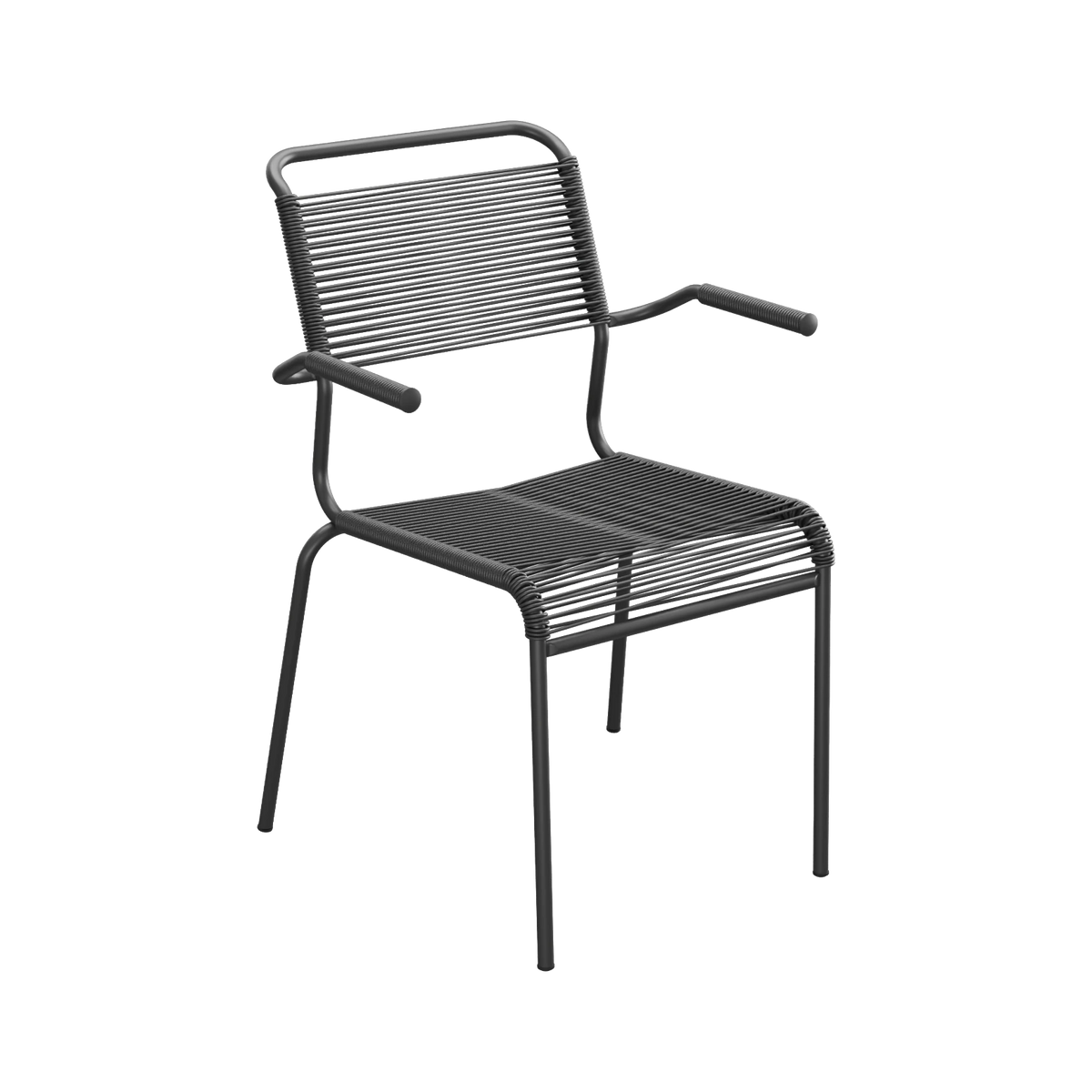 Schaffner Säntis Spaghetti-Stuhl mit Armlehne