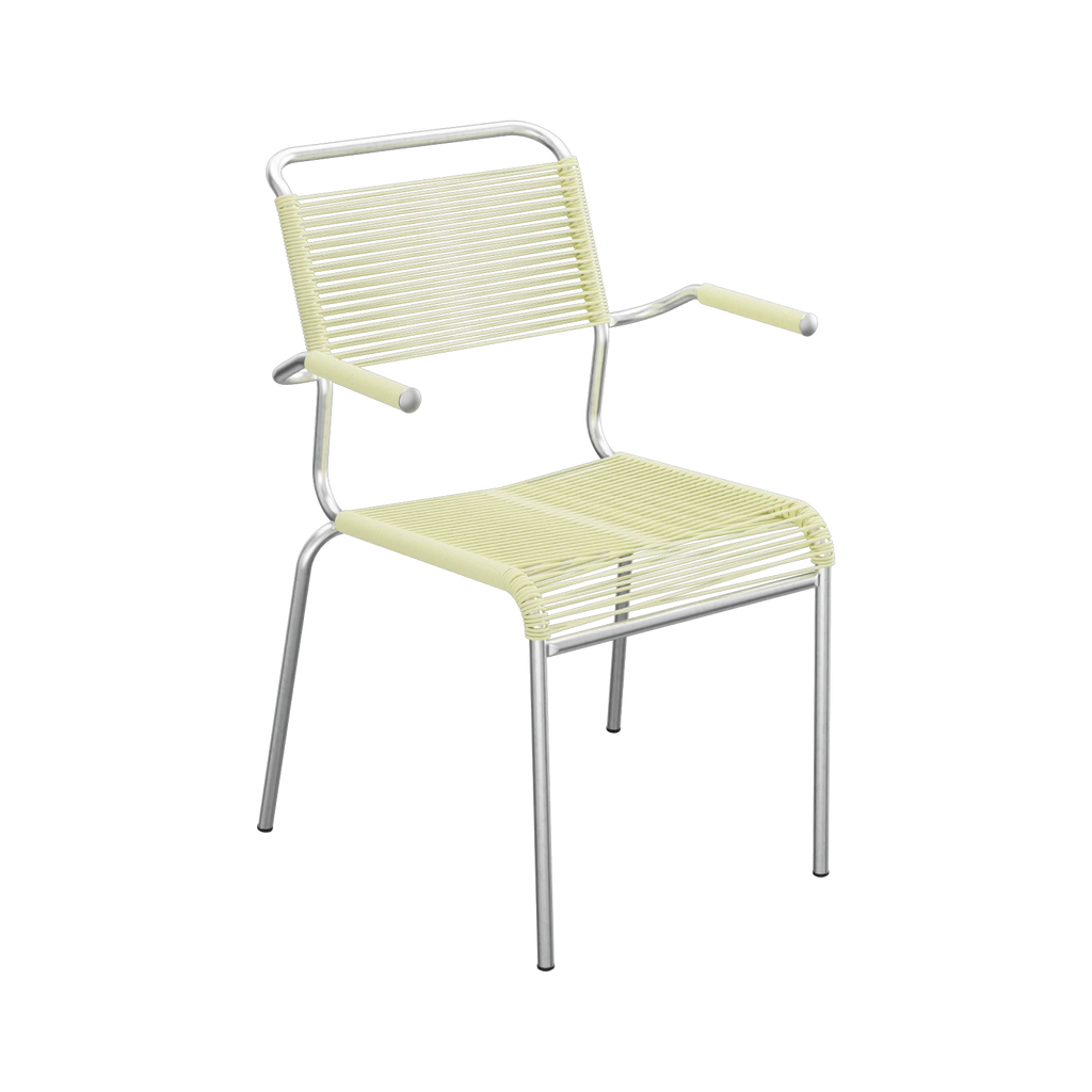 Schaffner Säntis Spaghetti-Stuhl mit Armlehne