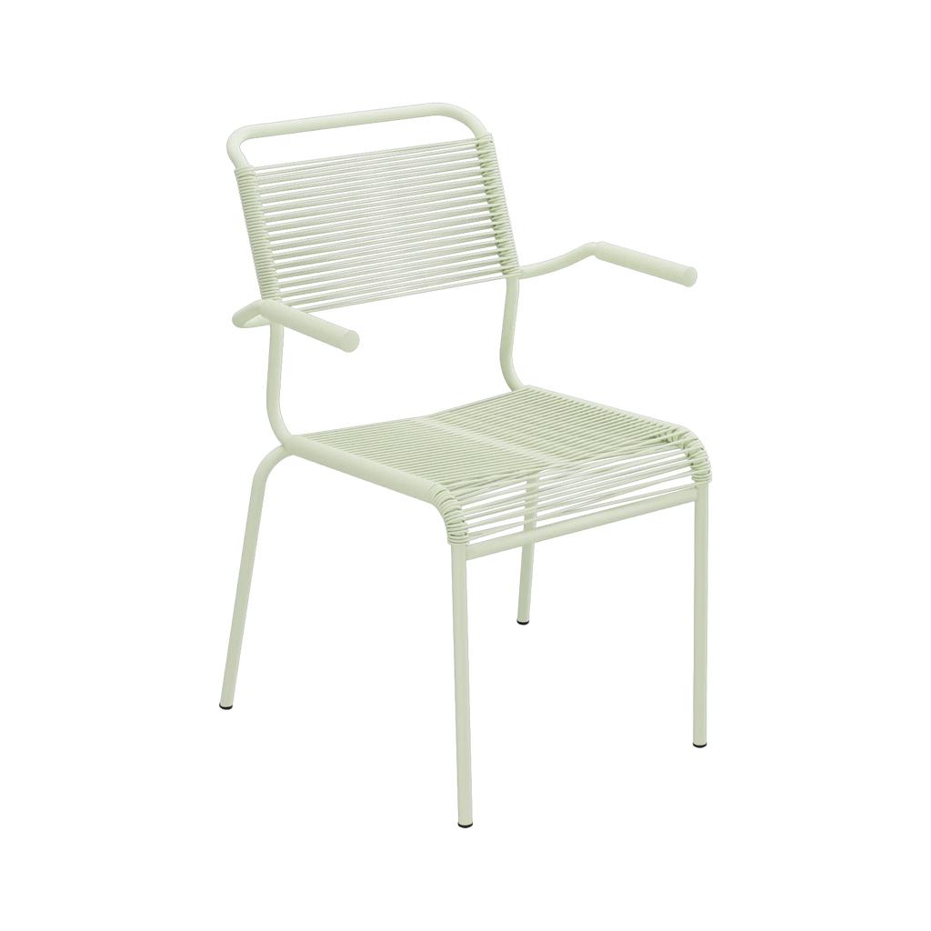 Schaffner Säntis Spaghetti-Stuhl mit Armlehne