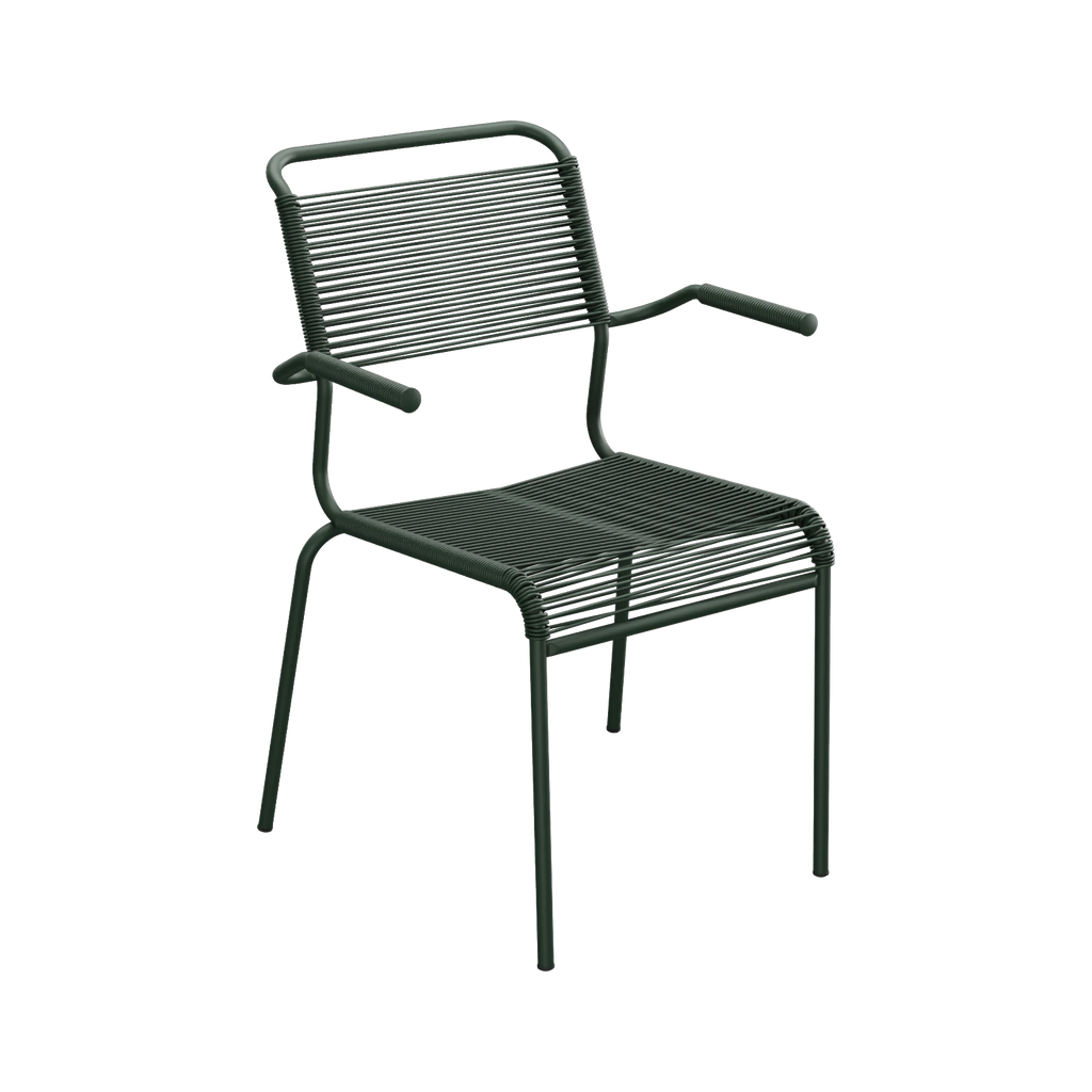 Schaffner Säntis Spaghetti-Stuhl mit Armlehne