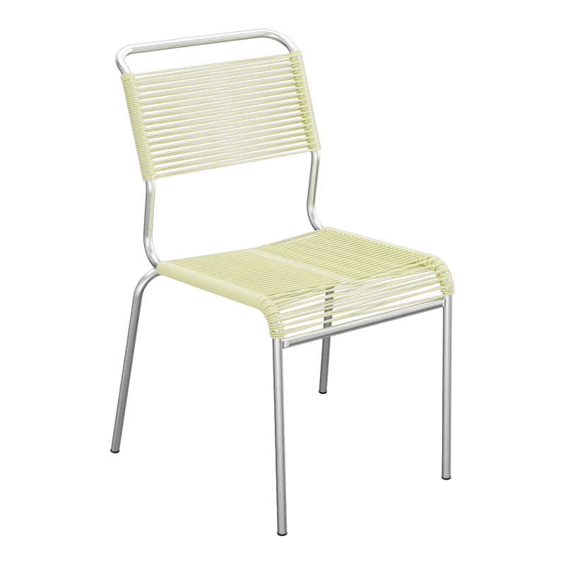 Schaffner Säntis Spaghetti Stuhl o.A. – beschichtet Kaliblau