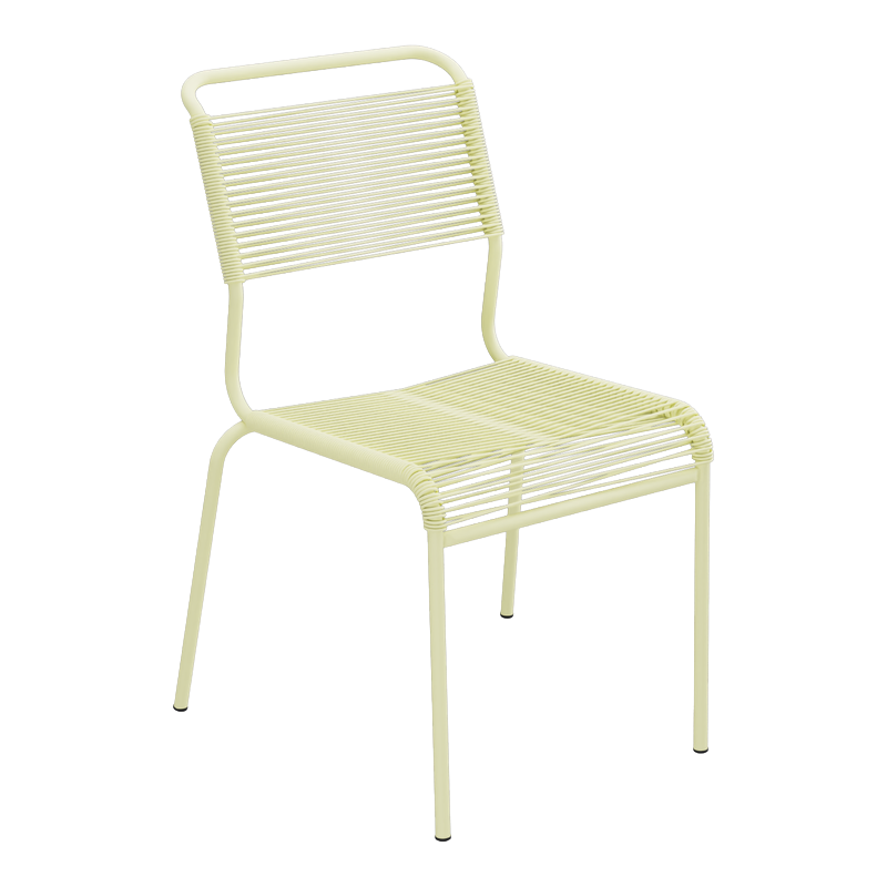 Schaffner Säntis Spaghetti Stuhl o.A. – feuerverzinkt Pastellbraun