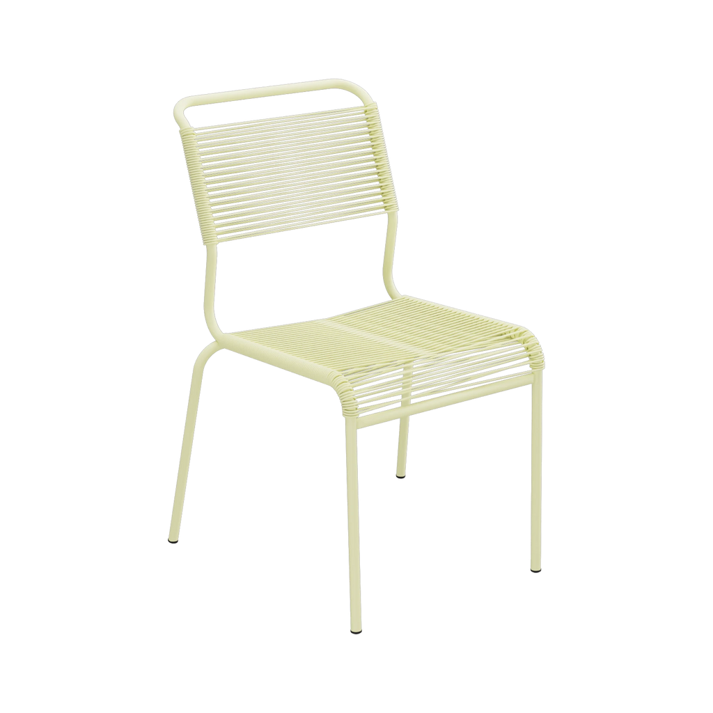 Schaffner Säntis Spaghetti-Stuhl ohne Armlehne