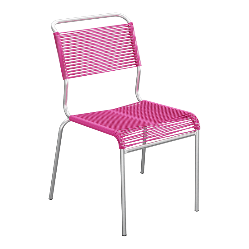 Schaffner Säntis Spaghetti Stuhl o.A. – beschichtet Orange