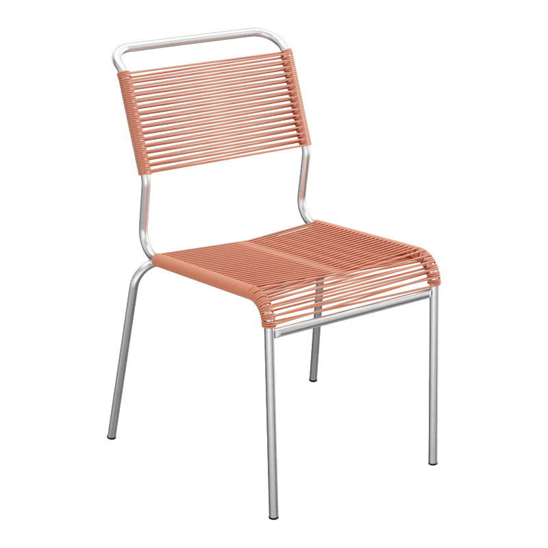 Schaffner Säntis Spaghetti Stuhl o.A. – beschichtet Türkis