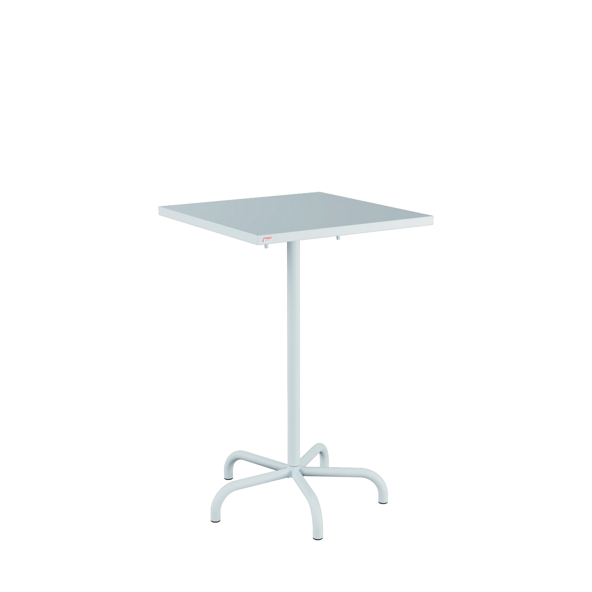 Schaffner Säntis Stehtisch 70x70 beschichtet Pastellblau
