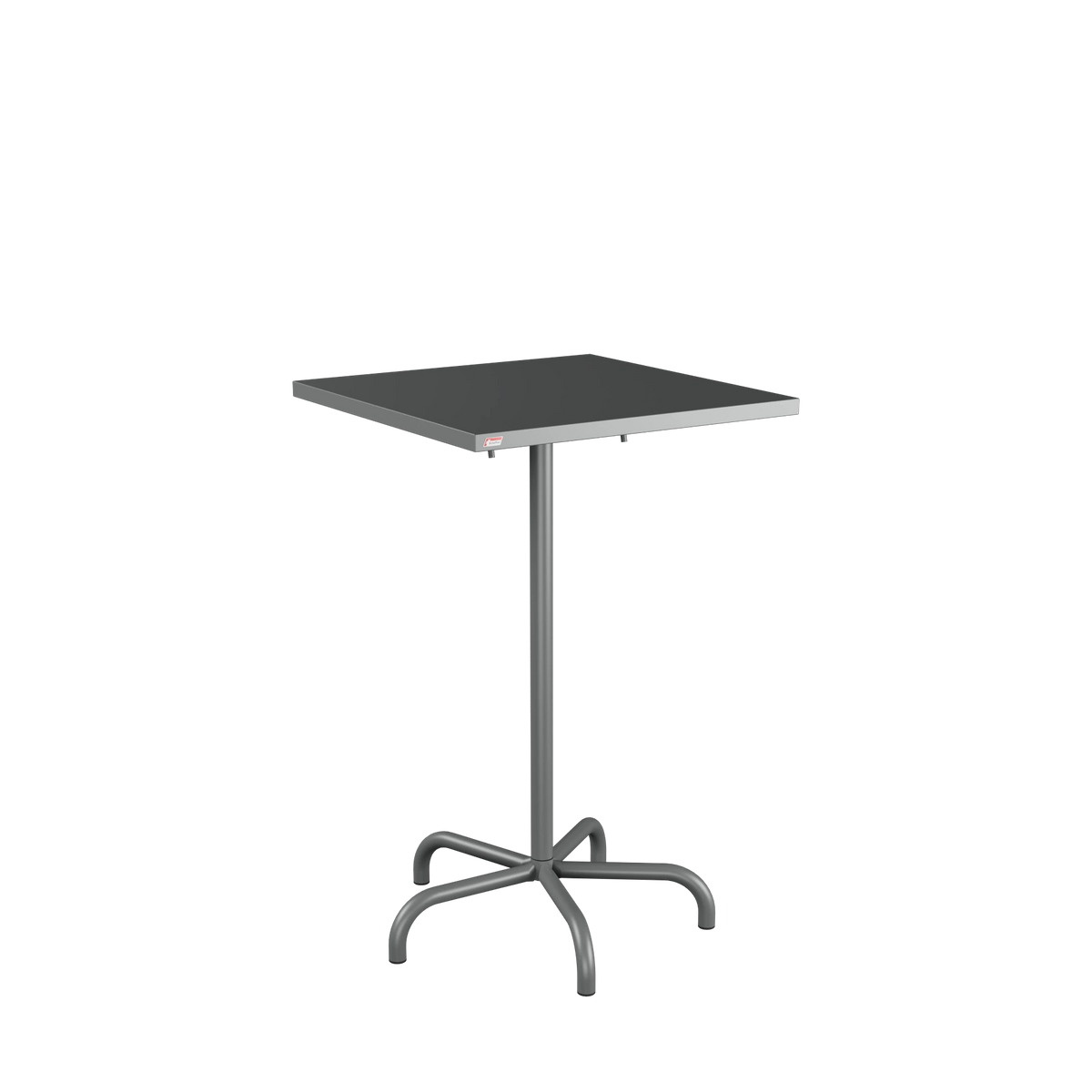 Schaffner Säntis Stehtisch 70x70 beschichtet Graphit