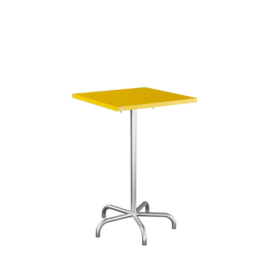 Schaffner Säntis Stehtisch 70x70 feuerverzinkt Gelb