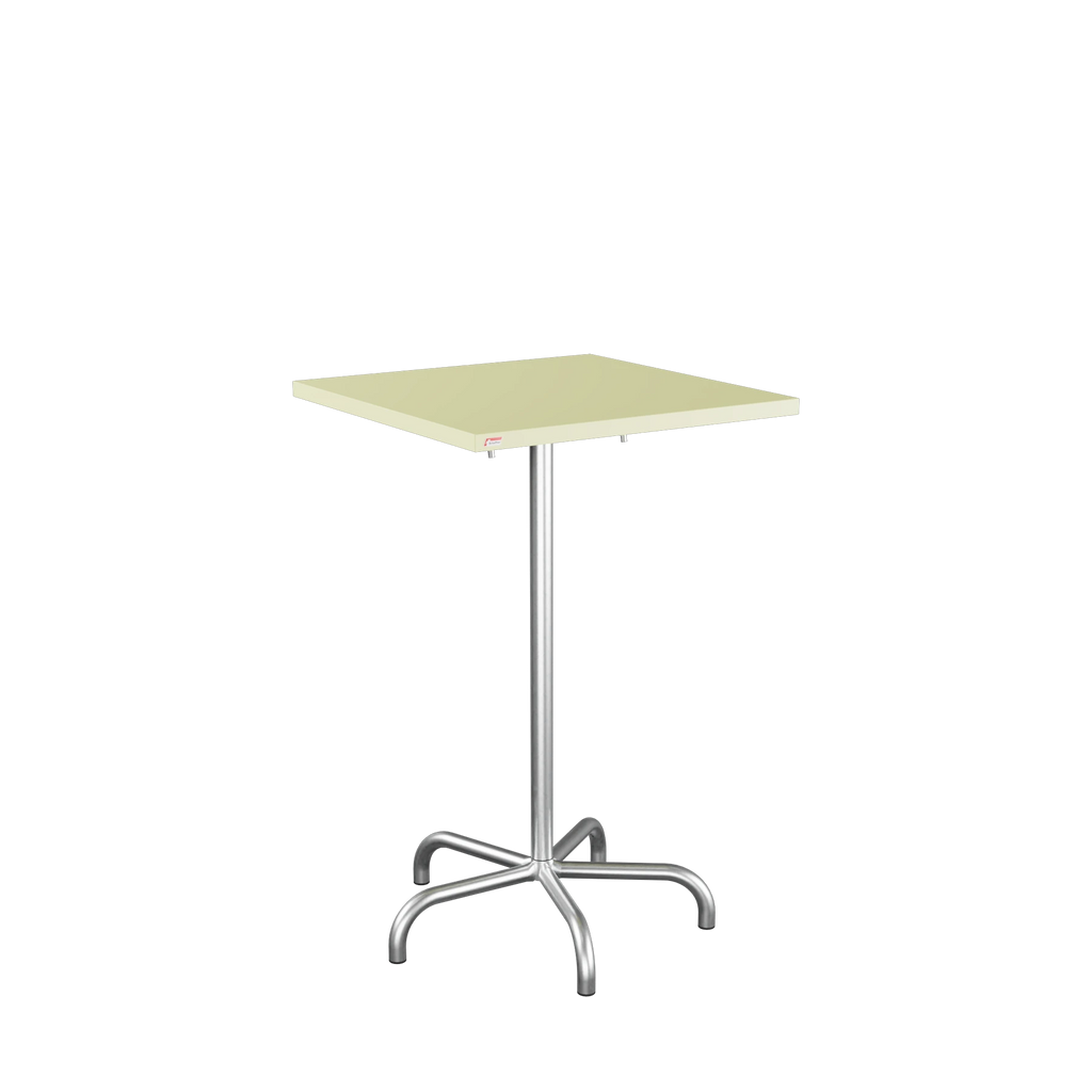 Schaffner Säntis Stehtisch 70x70 feuerverzinkt Buchsbaumgelb