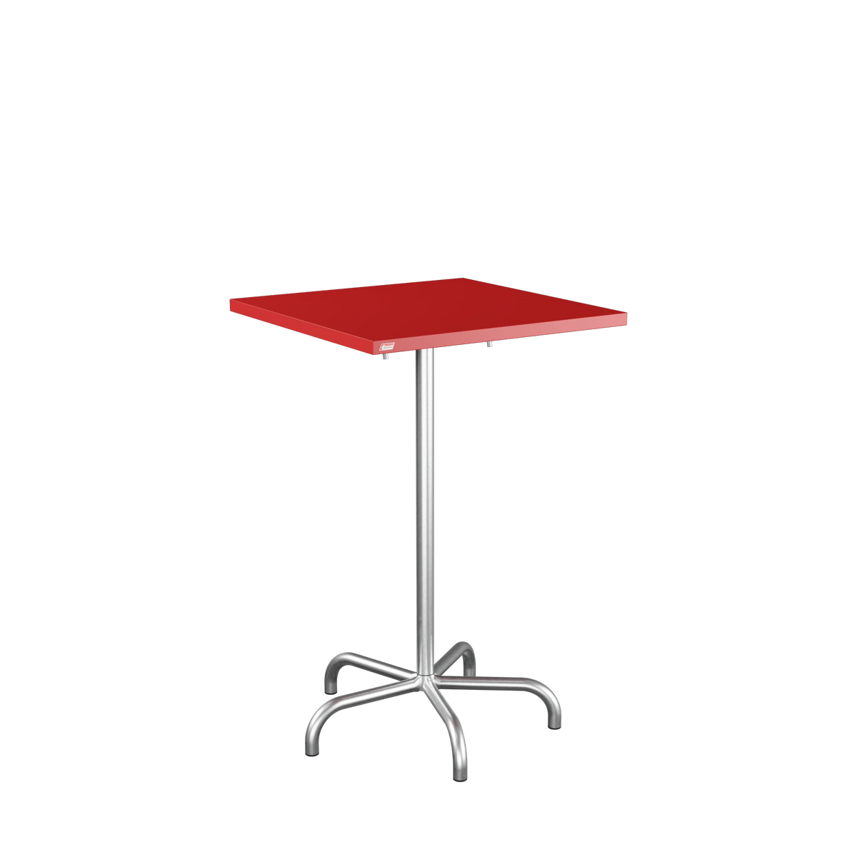 Schaffner Säntis Stehtisch 70x70 feuerverzinkt Rot