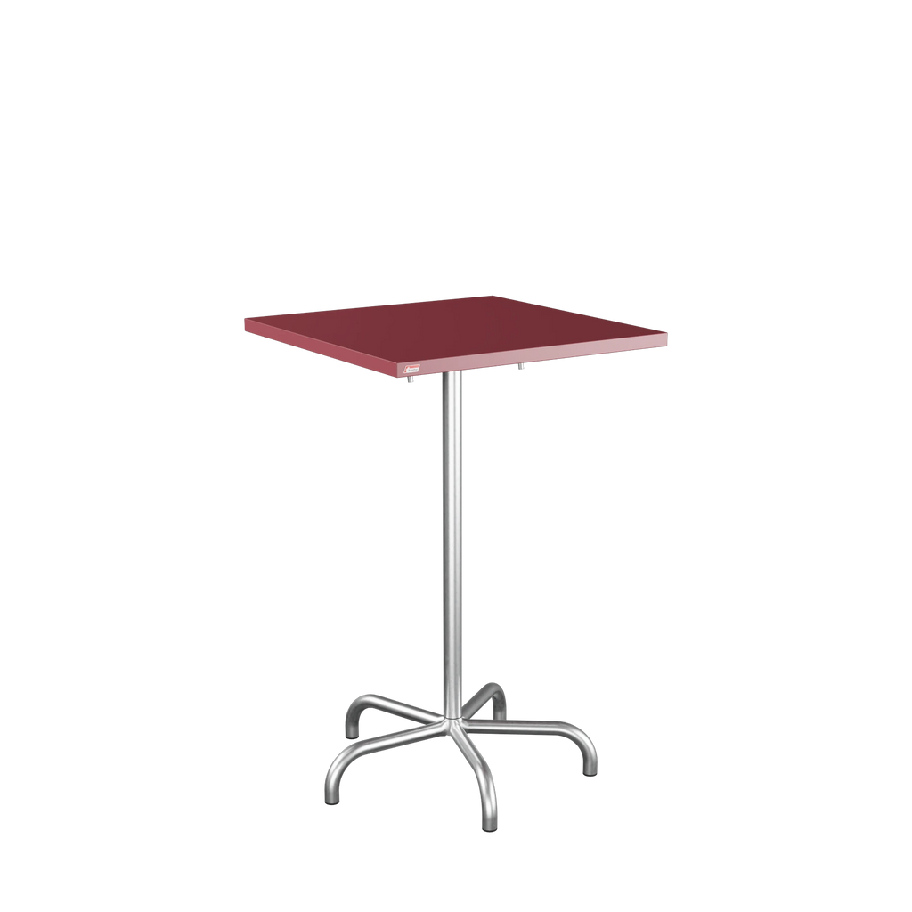 Schaffner Säntis Stehtisch 70x70 feuerverzinkt Bordeaux