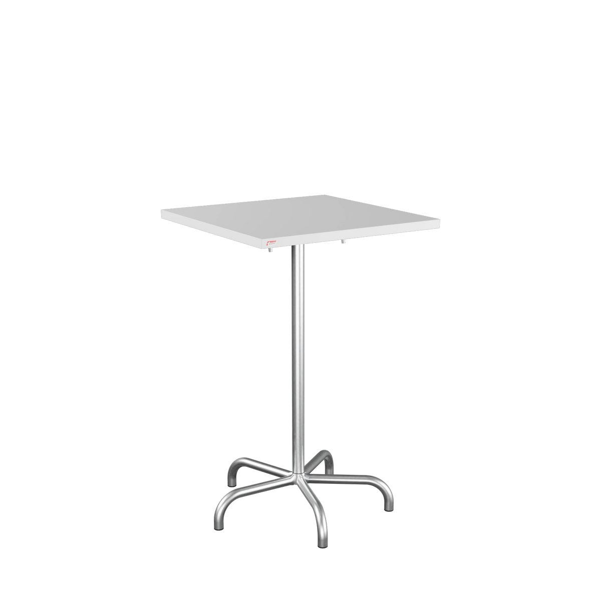 Schaffner Säntis Stehtisch 70x70 feuerverzinkt Weiss