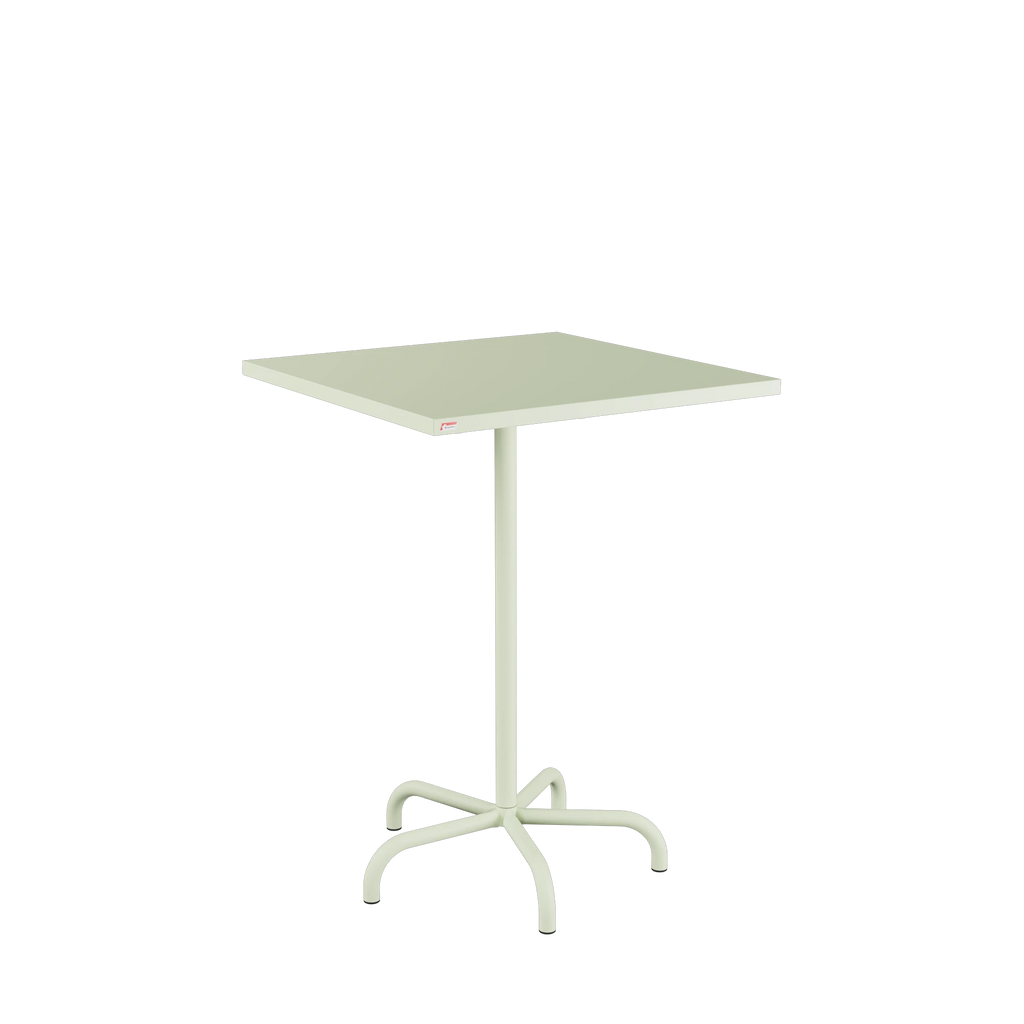 Schaffner Säntis Stehtisch 80x80 beschichtet Pastellgrün
