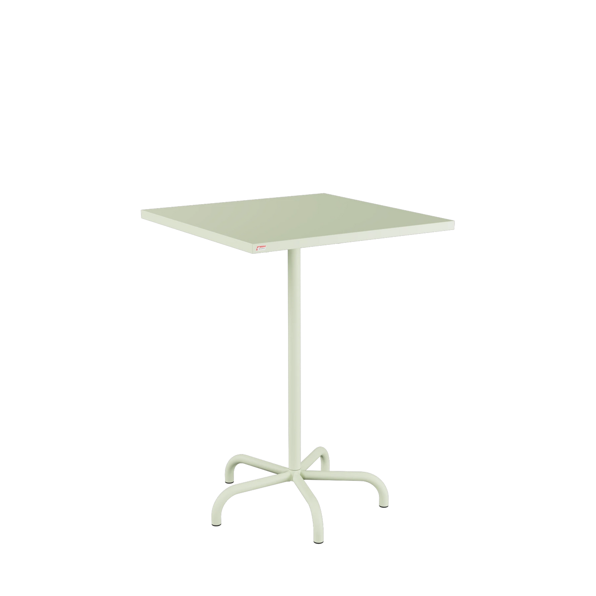 Schaffner Säntis Stehtisch 80x80 beschichtet Pastellgrün
