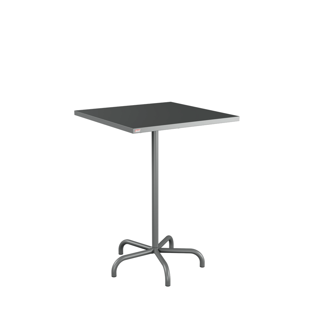 Schaffner Säntis Stehtisch 80x80 beschichtet Graphit