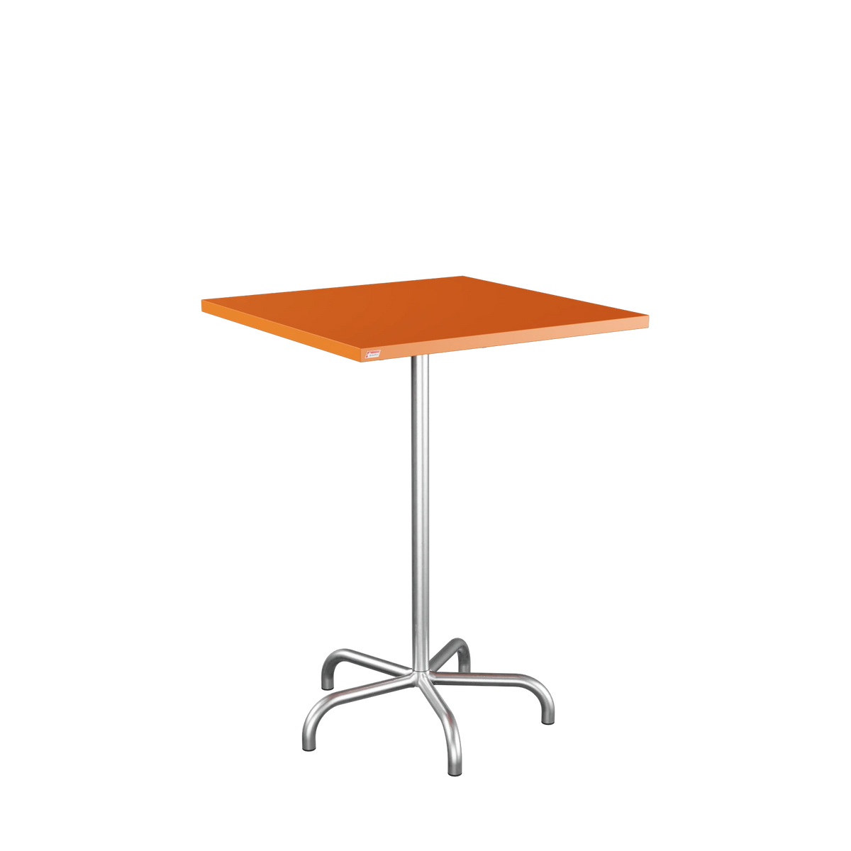 Schaffner Säntis Stehtisch 80x80 feuerverzinkt Orange