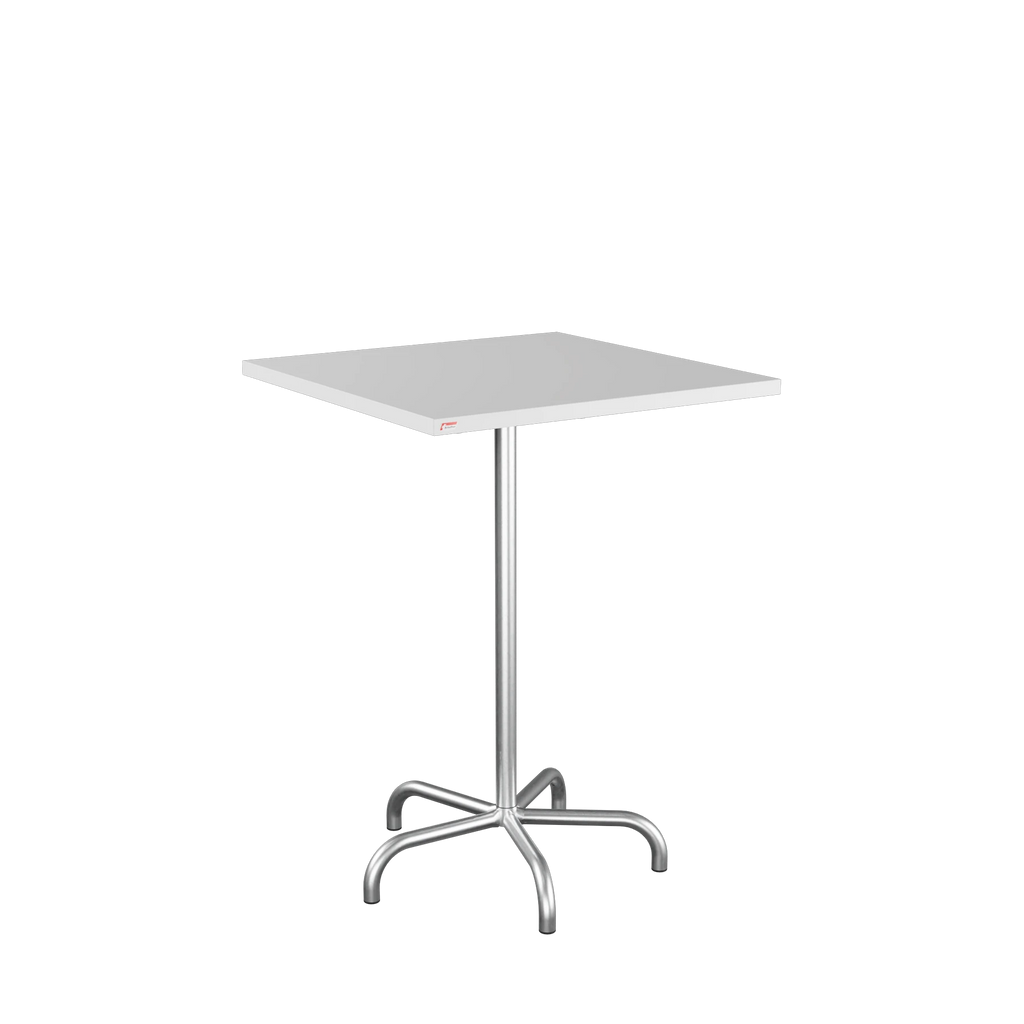 Schaffner Säntis Stehtisch 80x80 feuerverzinkt Weiss